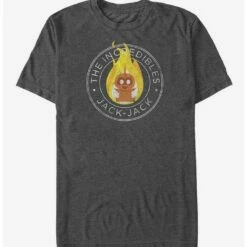 Best Sale ✨ Disney Pixar The Incredibles Vintage Jack-Jack Emblem T-Shirt 🤩