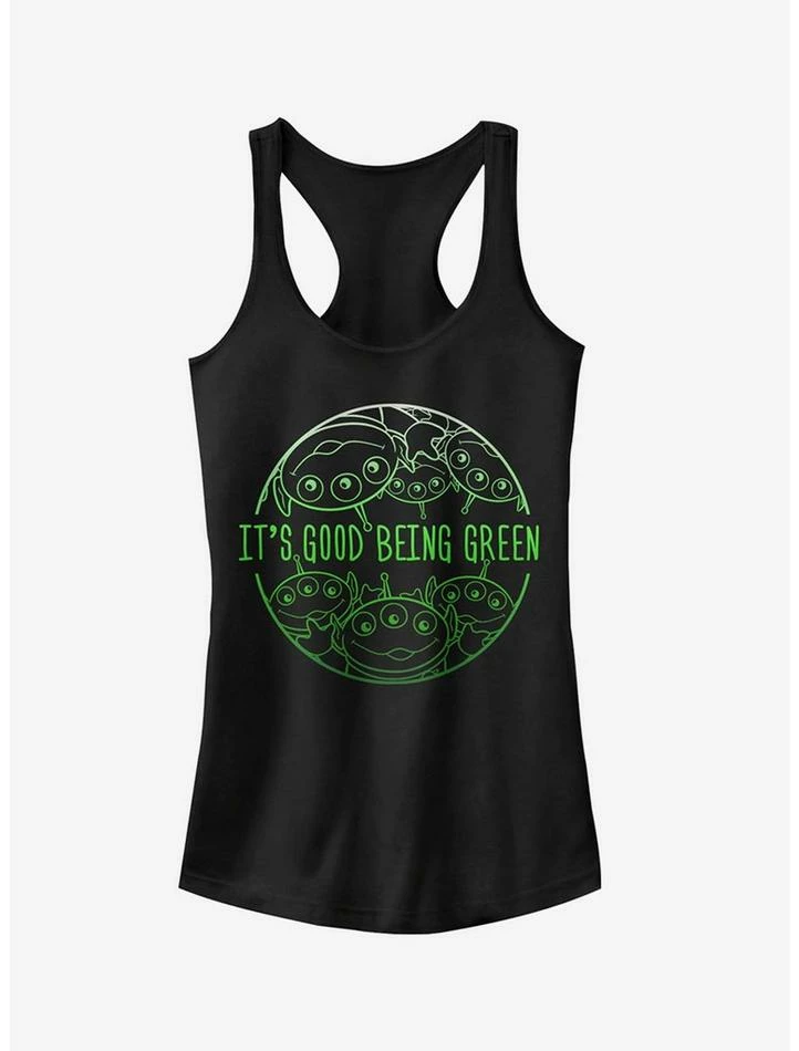 Wholesale 🥰 Disney Pixar Toy Story Good Being Green Aliens 👧 Girls Tank Top 👍