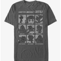 Outlet 🎁 Disney Pixar Monsters Inc MU Yearbook T-Shirt 😀