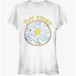 Best Pirce 😍 Disney Pixar Toy Story Andy's Toys 👧 Girls T-Shirt 💯