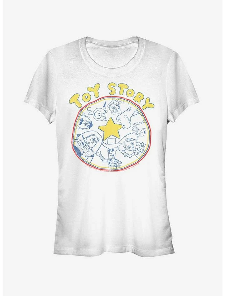 Best Pirce 😍 Disney Pixar Toy Story Andy's Toys 👧 Girls T-Shirt 💯