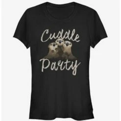 Promo 😍 Disney Pixar Finding Dory Otter Cuddle Party 👧 Girls T-Shirt 😍