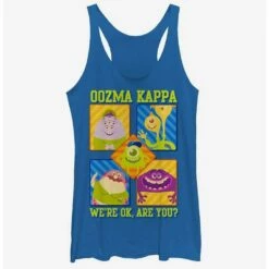 Budget 😀 Disney Pixar Monsters Inc Oozma Kappa We're Ok 👧 Girls Tank Top 💯