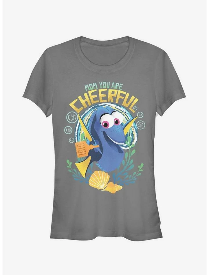 New ๐ฅฐ Disney Pixar Finding Dory Cheerful Mom ๐ง Girls T-Shirt ๐งจ