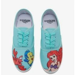 Cheapest 👍 Disney The Little Mermaid Ariel Lace-Up 👟 Sneakers ⭐