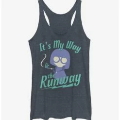 New 🌟 Disney Pixar The Incredibles Edna Mode My Way 👧 Girls Tank Top 🌟
