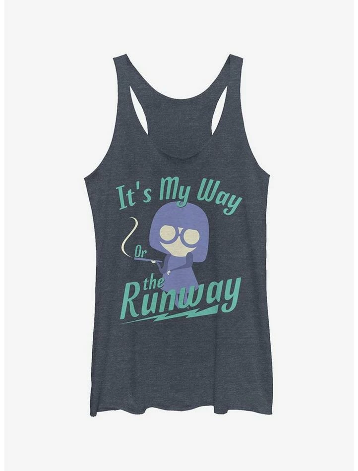 New 🌟 Disney Pixar The Incredibles Edna Mode My Way 👧 Girls Tank Top 🌟