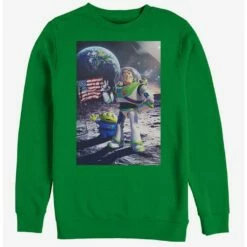 Cheap ❤️ Disney Pixar Toy Story Buzz Lightyear Moon Landing Sweatshirt 😍