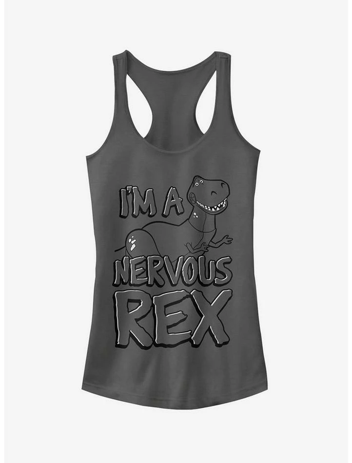 Top 10 ⌛ Disney Pixar Toy Story Nervous Rex 👧 Girls Tank Top 🤩