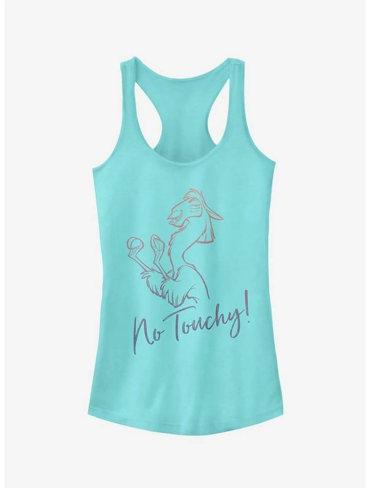 Outlet ๐ Disney The Emperor's New Groove No Touchy Rainbow ๐ง Girls Tank Top ๐งจ