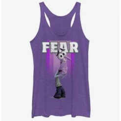Wholesale ❤️ Disney Pixar Inside Out Fear Portrait 👧 Girls Tank Top 💯