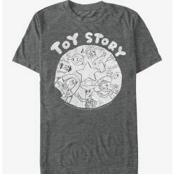 Best Pirce 😍 Disney Pixar Toy Story Andy's Toys T-Shirt ❤️