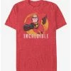 Cheapest 🤩 Disney Pixar The Incredibles Retro Masked Hero T-Shirt 🎁