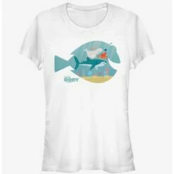 Budget 👍 Disney Pixar Finding Dory Fish Frame 👧 Girls T-Shirt 🥰