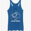 Coupon 🌟 Disney Lion King Simba Painting Circle 👧 Girls Tank Top 🔔
