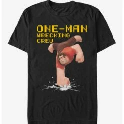 Promo 💯 Disney Wreck-It Ralph Wrecking Crew T-Shirt ❤️
