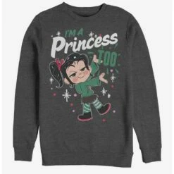 Brand new 🌟 Disney Wreck-It Ralph Princess Too Sweatshirt 🥰