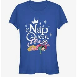 Deals 🔥 Disney Ralph Breaks The Internet Aurora Nap Queen 👧 Girls T-Shirt 🤩