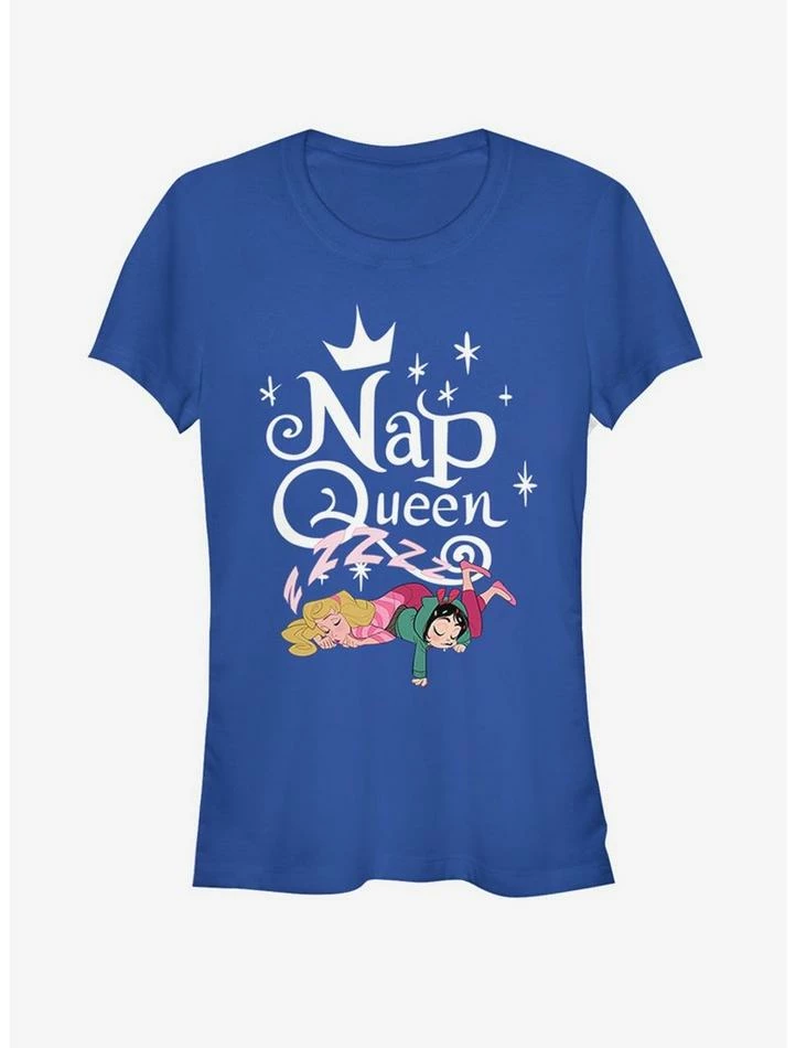 Deals ๐ฅ Disney Ralph Breaks The Internet Aurora Nap Queen ๐ง Girls T-Shirt ๐คฉ