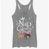 Flash Sale 🎉 Disney Ralph Breaks The Internet Aurora Nap Queen Grey 👧 Girls Tank Top 🥰