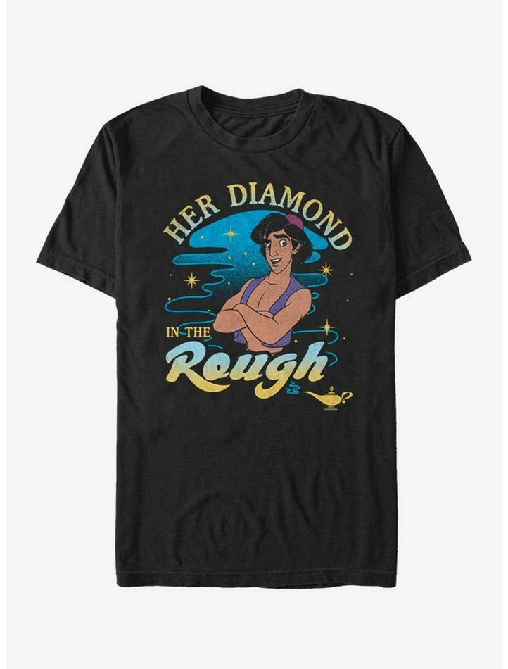 Coupon 😀 Disney Aladdin Her Diamond In the Rough T-Shirt 💯 - Image 2