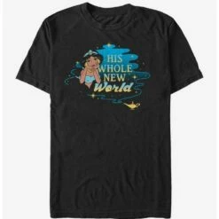 Top 10 ✨ Extra Soft Disney Aladdin His Whole New World T-Shirt 🛒
