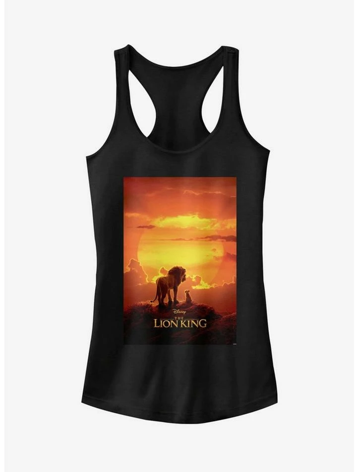 Wholesale 🛒 Disney The Lion King 2019 Pride Rock Poster 👧 Girls Tank Top 👍
