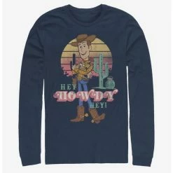 Outlet ❤️ Disney Pixar Toy Story 4 Hey Howdy Long-Sleeve T-Shirt 😍