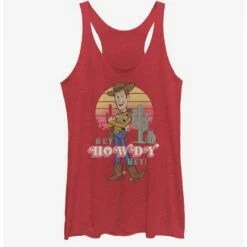 Brand new 🛒 Disney Pixar Toy Story 4 Hey Howdy 👧 Girls Tank ⭐