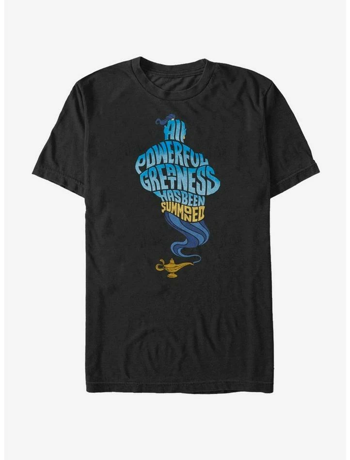 Coupon 😉 Disney Aladdin 2019 All Powerful Genie T-Shirt 🔥