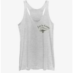 Brand new 🛒 Disney Aladdin 2019 Free To Dream 👧 Girls Tank ⌛