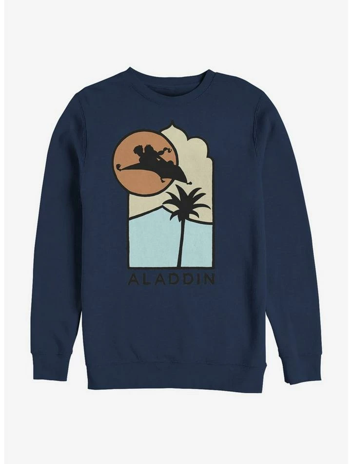 Coupon 😍 Disney Aladdin 2019 Carpet Ride Sweatshirt 🎉