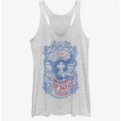 Wholesale 🧨 Disney Aladdin 2019 Vintage Aladdin 👧 Girls Tank 🤩