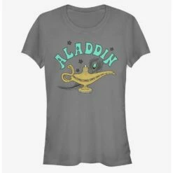 Promo 💯 Disney Aladdin 2019 Aladdin Lamp 👧 Girls T-Shirt 🔔