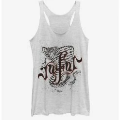 Flash Sale ❤️ Disney Aladdin 2019 Neon Jafar 👧 Girls Tank ⌛