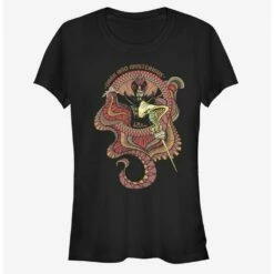 Best Pirce ⭐ Disney Aladdin 2019 Jafar Circular 👧 Girls T-Shirt ❤️