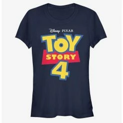 Best Pirce 😍 Disney Pixar Toy Story 4 Full Color Logo 👧 Girls T-Shirt ⌛