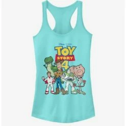 Budget 🔔 Disney Pixar Toy Story 4 Toy Crew 👧 Girls Tank 🎁