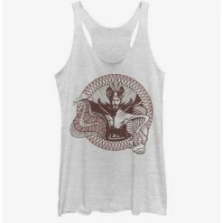 New 🥰 Disney Aladdin 2019 Jafar Circle 👧 Girls Tank ✨