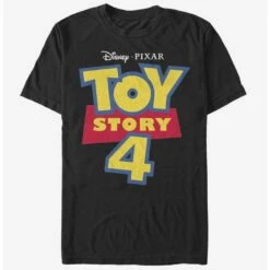 Top 10 🎁 Disney Pixar Toy Story 4 Full Color Logo T-Shirt 🔥