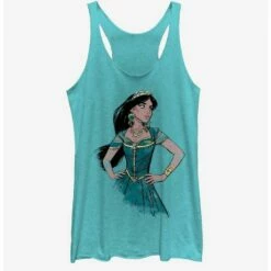 Discount 😍 Disney Aladdin 2019 Jasmine Sketch 👧 Girls Tank 😍