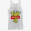 Cheapest 😍 Disney Pixar Toy Story 4 Full Color Logo 👧 Girls Tank 🤩