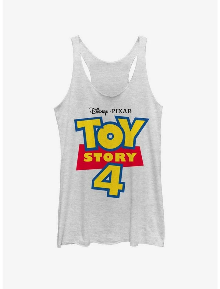 Cheapest 😍 Disney Pixar Toy Story 4 Full Color Logo 👧 Girls Tank 🤩