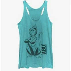 Coupon 👍 Disney Aladdin 2019 Abu SideKick Pocket 👧 Girls Tank 🌟