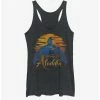Discount 🔔 Disney Aladdin 2019 Genie Silhouette 👧 Girls Tank ⭐