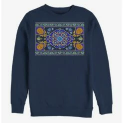 Buy 👍 Disney Aladdin 2019 Magic Carpet Panel Print Sweatshirt 🔥
