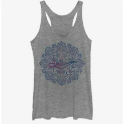 Promo 🧨 Disney Aladdin 2019 Lamp Mandala 👧 Girls Tank 🌟
