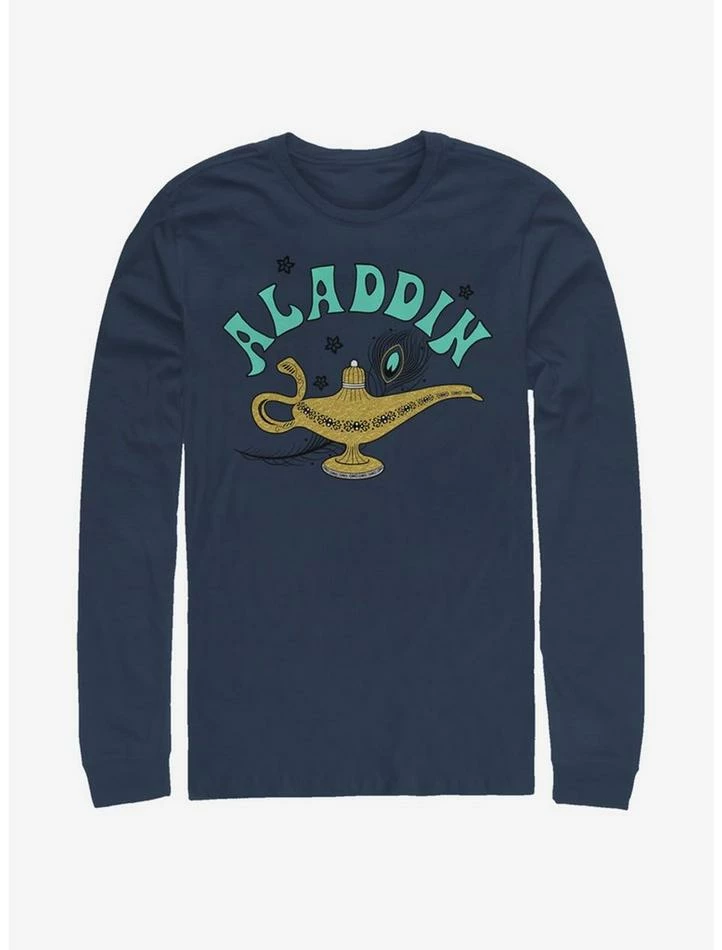 Cheap ๐งจ Disney Aladdin 2019 Aladdin Lamp Long-Sleeve T-Shirt โ