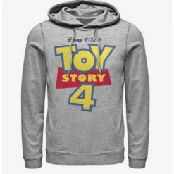 Top 10 ⌛ Disney Pixar Toy Story 4 Full Color Logo Hoodie ❤️
