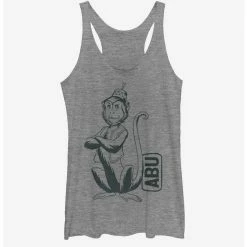 Buy ⌛ Disney Aladdin 2019 Abu Side Kick Pocket 👧 Girls Tank 👍